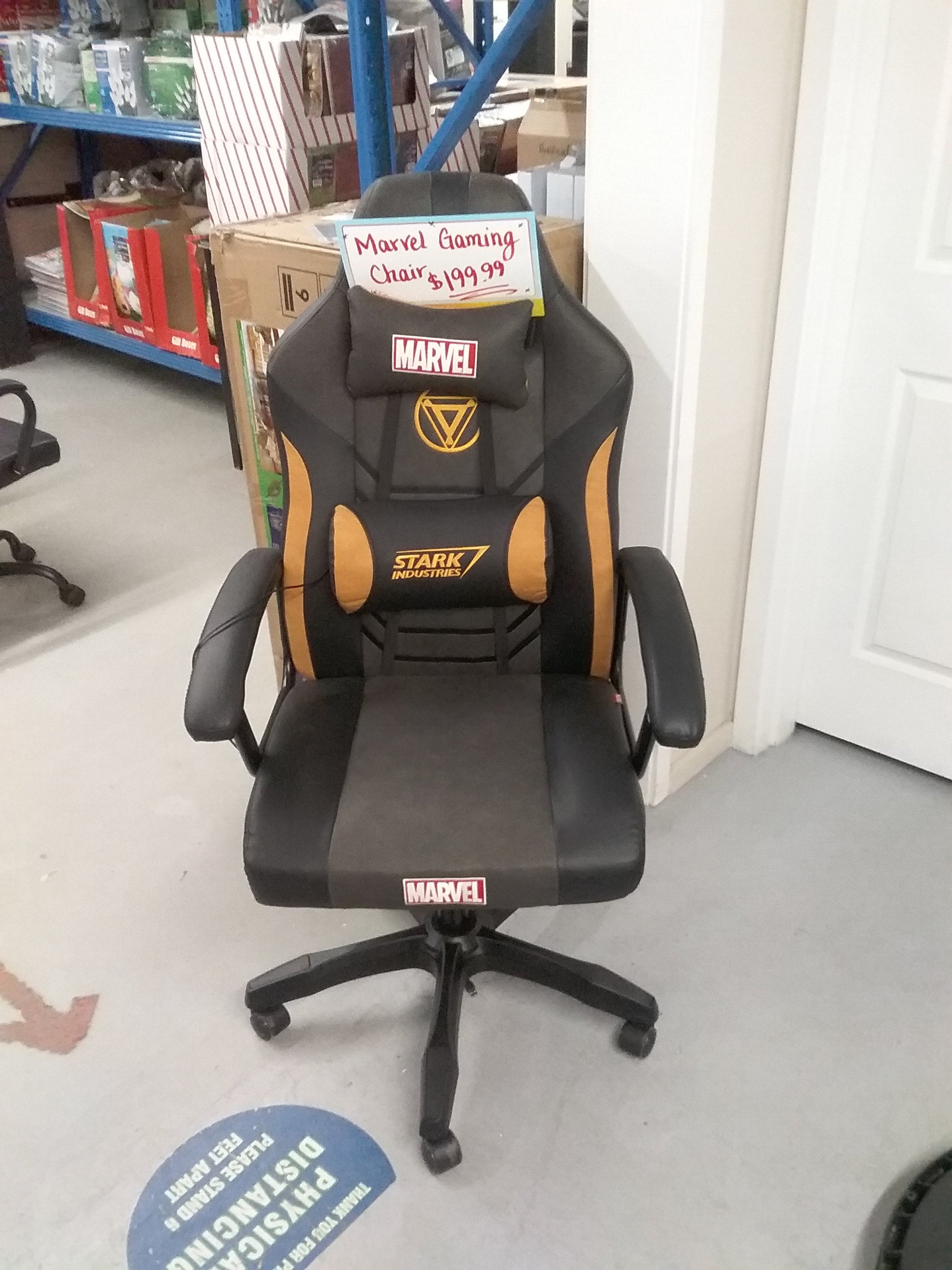 Stark Industries Gaming Chair Iron Man Marvel Avengers Gaming