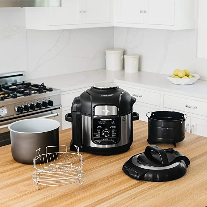 chii Ninja FD401C Foodi 8-qt. (7.6L) 12-in-1 Deluxe XL Pressure