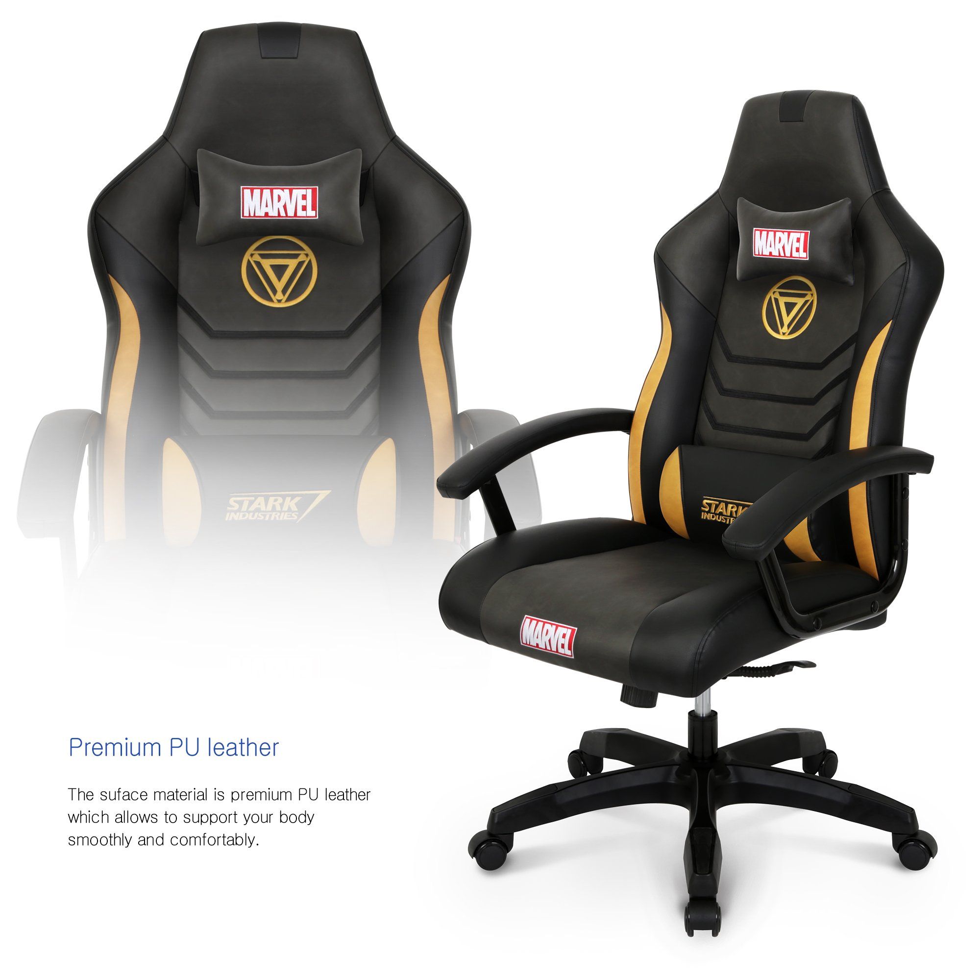 Marvel avengers massage online gaming chair