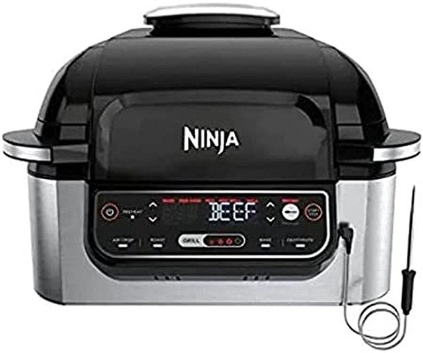 Ninja Foodi 4 in 1 indoor grill hot